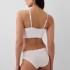 Sömlös bralette med djup urringning