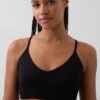 Sömlös bralette med djup urringning