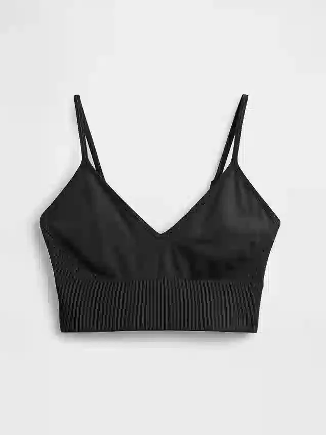 Sömlös bralette med djup urringning