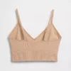 Sömlös bralette med djup urringning
