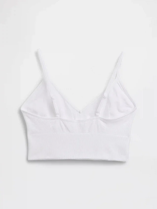 Sömlös bralette med djup urringning