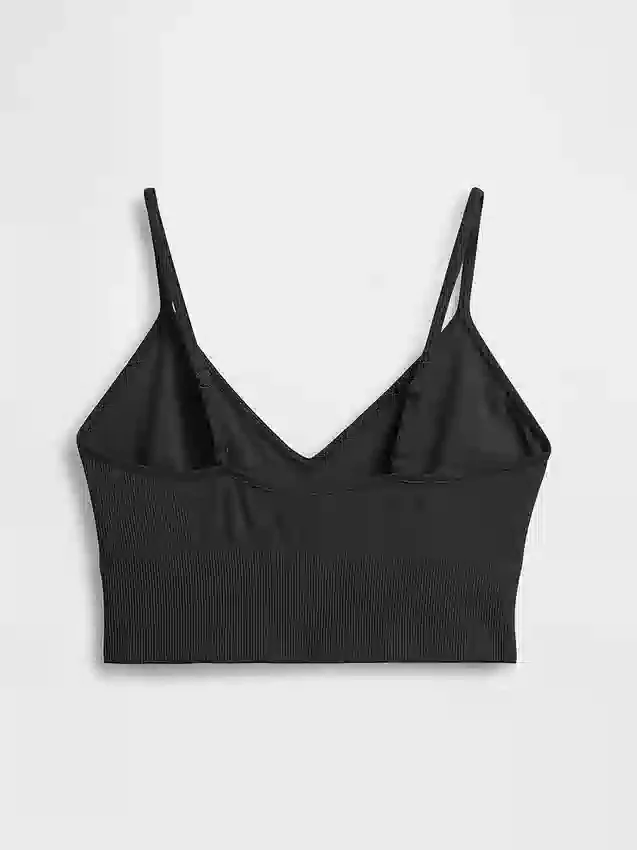Sömlös bralette med djup urringning