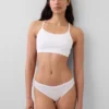 Sömlös bralette med racerrygg