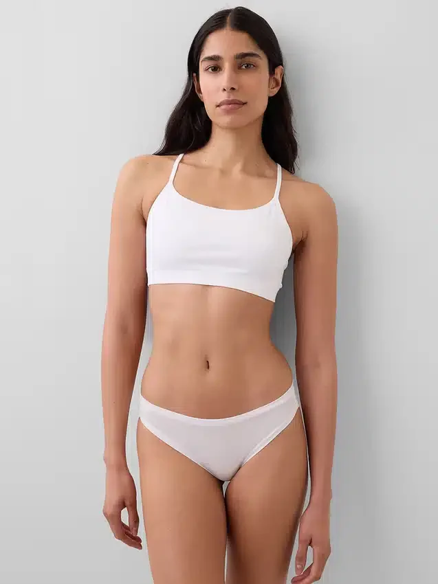 Sömlös bralette med racerrygg