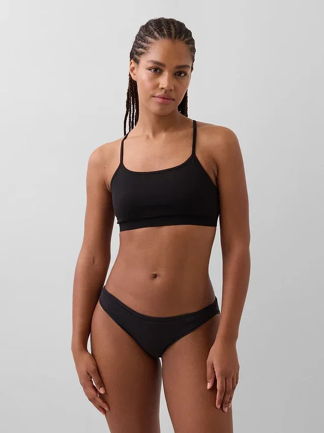 Sömlös bralette med racerrygg