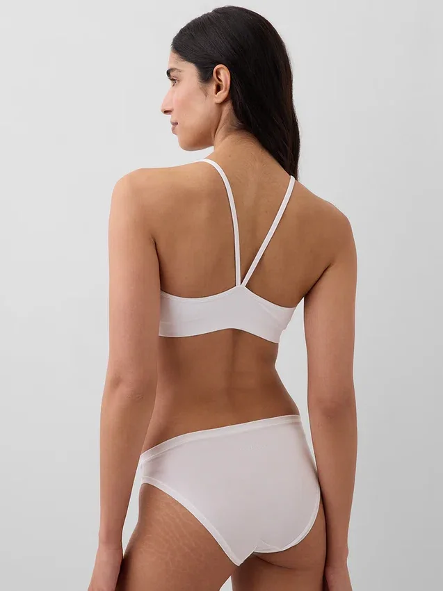 Sömlös bralette med racerrygg