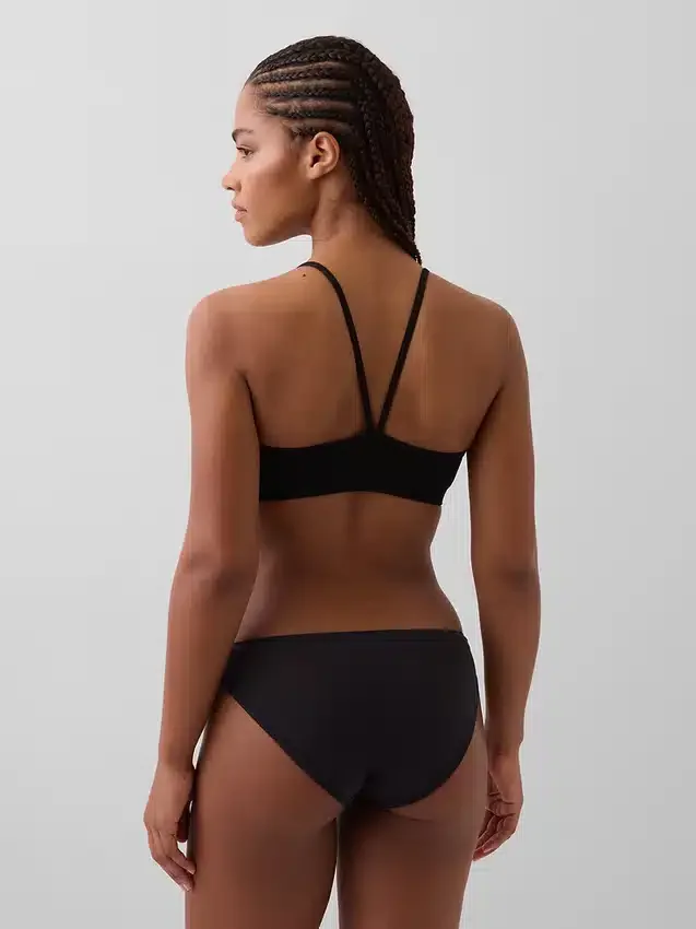 Sömlös bralette med racerrygg