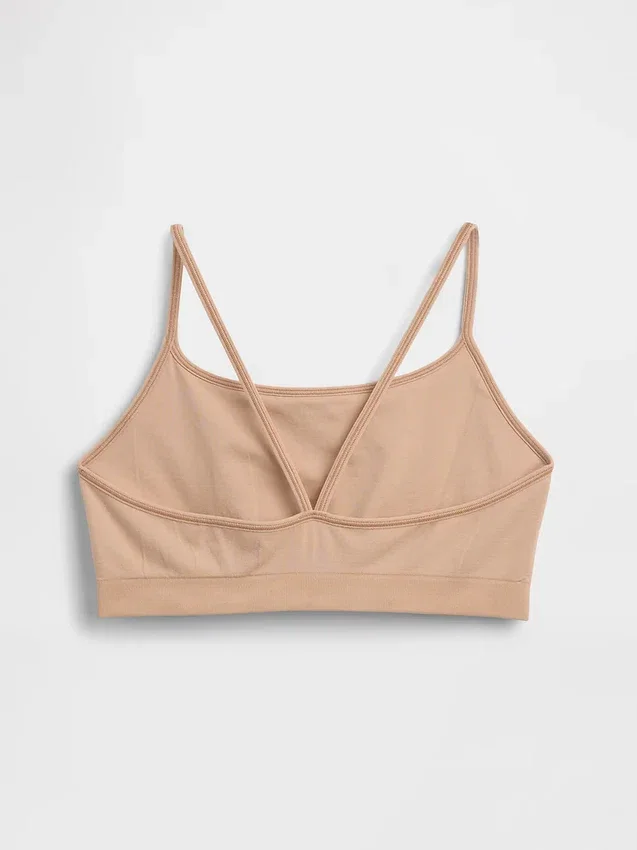 Sömlös bralette med racerrygg