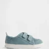 Sneakers i canvas och denim för småbarn