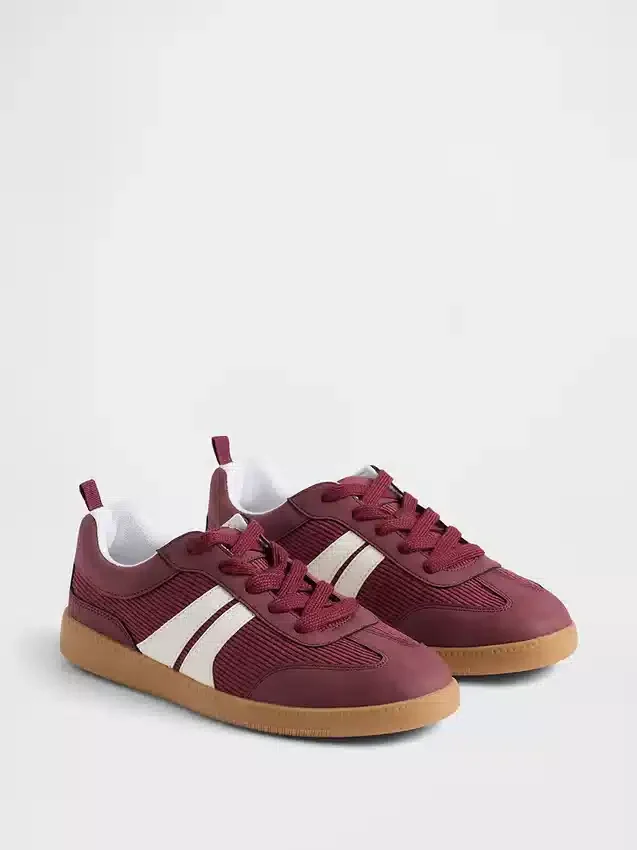 Sneakers i corduroy för barn