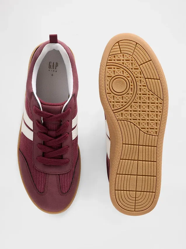 Sneakers i corduroy för barn