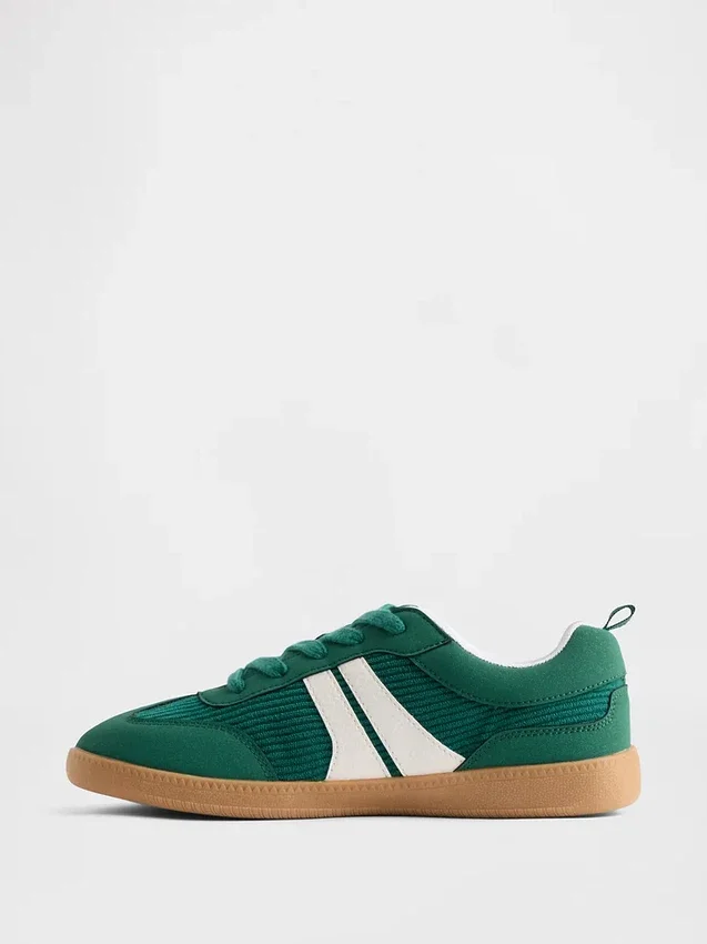 Sneakers i corduroy för barn