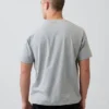 Snoopy-logotyp, T-shirt med avslappnad passform och tryck