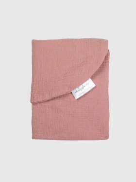 Snuggle Me Lounger Curve-överdrag i muslin