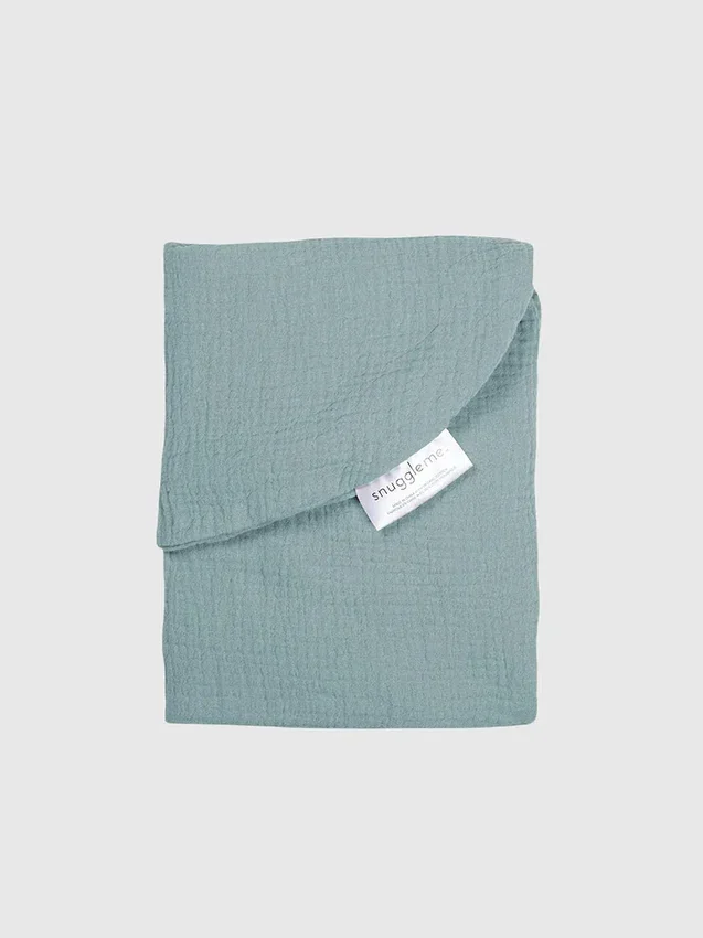 Snuggle Me Lounger Curve-överdrag i muslin