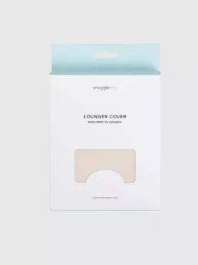 Snuggle Me Lounger Curve-överdrag i muslin