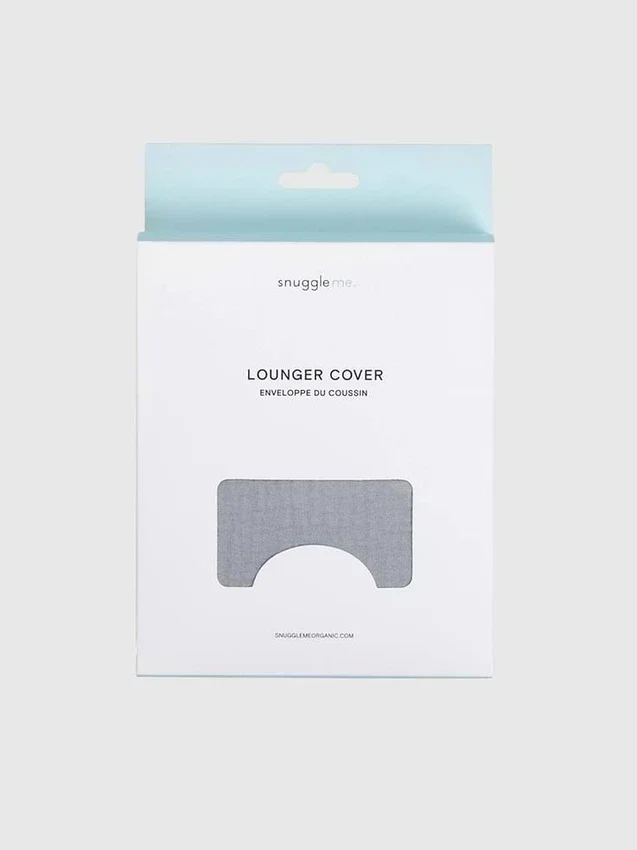 Snuggle Me Lounger Curve-överdrag i muslin