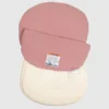 Snuggle Me Lounger Curve-överdrag i muslin