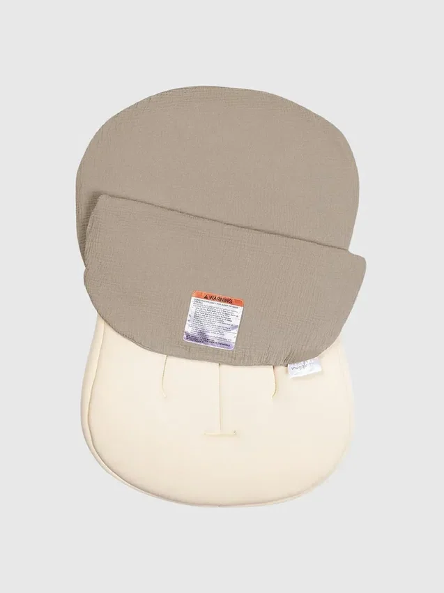 Snuggle Me Lounger Curve-överdrag i muslin