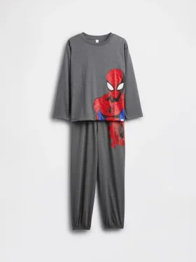 Spider-Man-pyjamas med joggingsbyxor i återvunnet material för barn