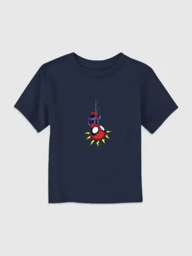 Spider-Man-T-shirt med retroklassiskt tryck för småbarn