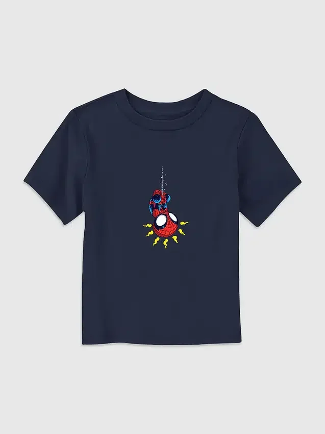Spider-Man-T-shirt med retroklassiskt tryck för småbarn