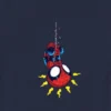 Spider-Man-T-shirt med retroklassiskt tryck för småbarn