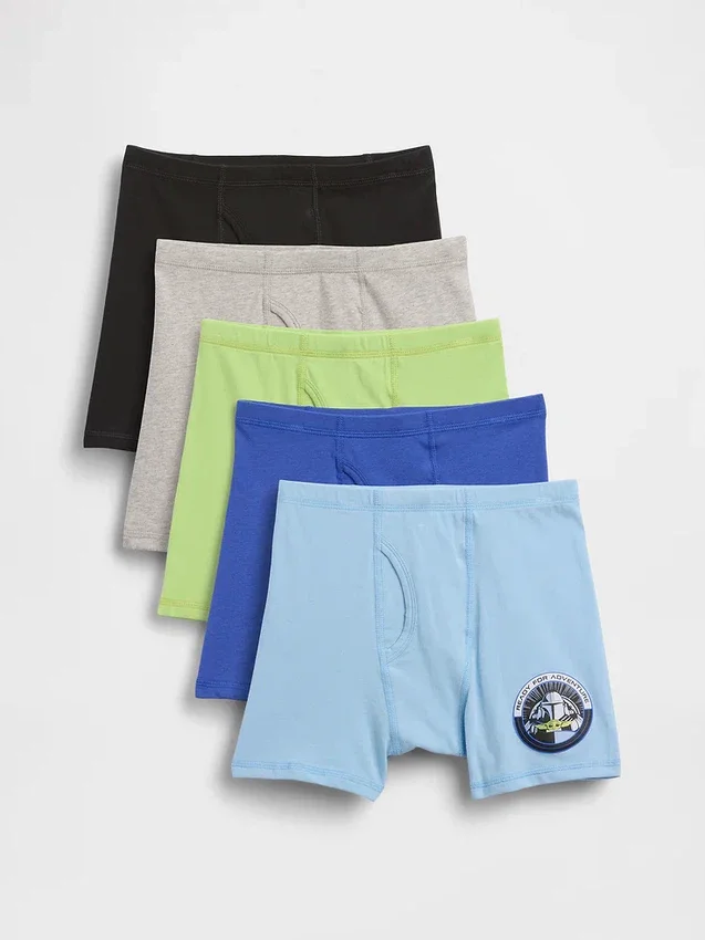 Star Wars-boxershorts i ekologisk stretchbomull för barn (5-pack)