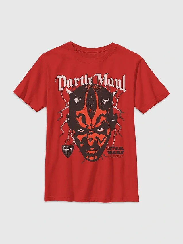 Star Wars-T-shirt med Darth Maul-motiv för barn