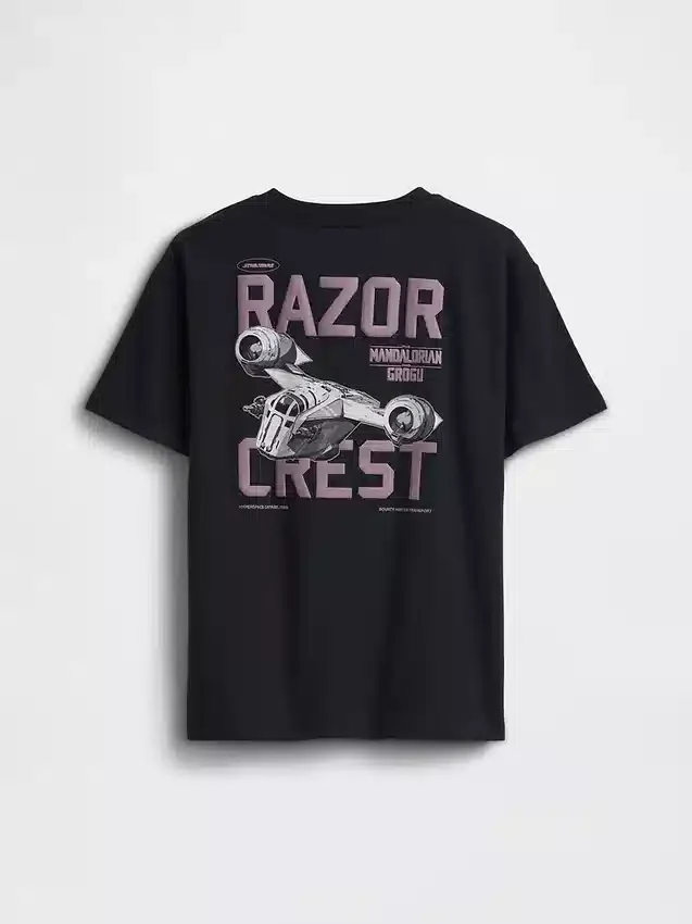 Star Wars-T-shirt med grafiskt tryck för barn