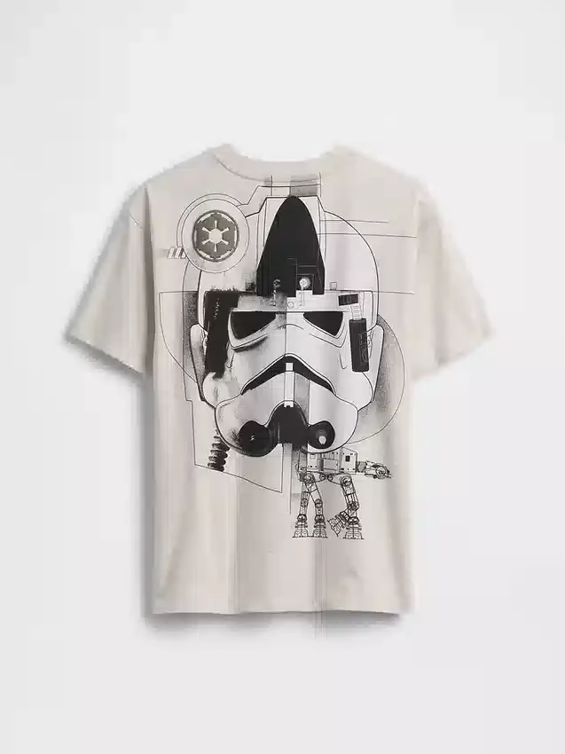 Star Wars-T-shirt med grafiskt tryck för barn