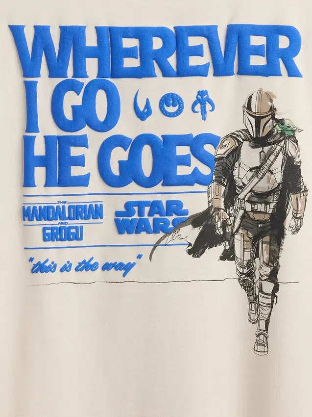 Star Wars-T-shirt med grafiskt tryck för barn