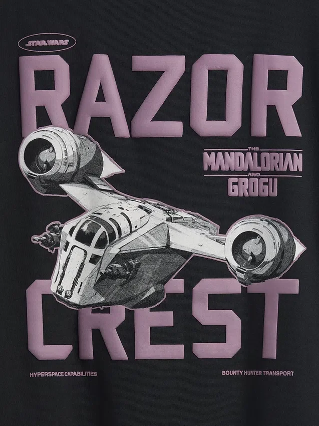 Star Wars-T-shirt med grafiskt tryck för barn