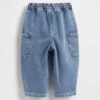 Stickade barreljeans för Baby & Småbarn