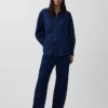 Stor denimskjorta