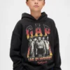 Stranger Things barn-hoodie i Vintagesoft med tryck