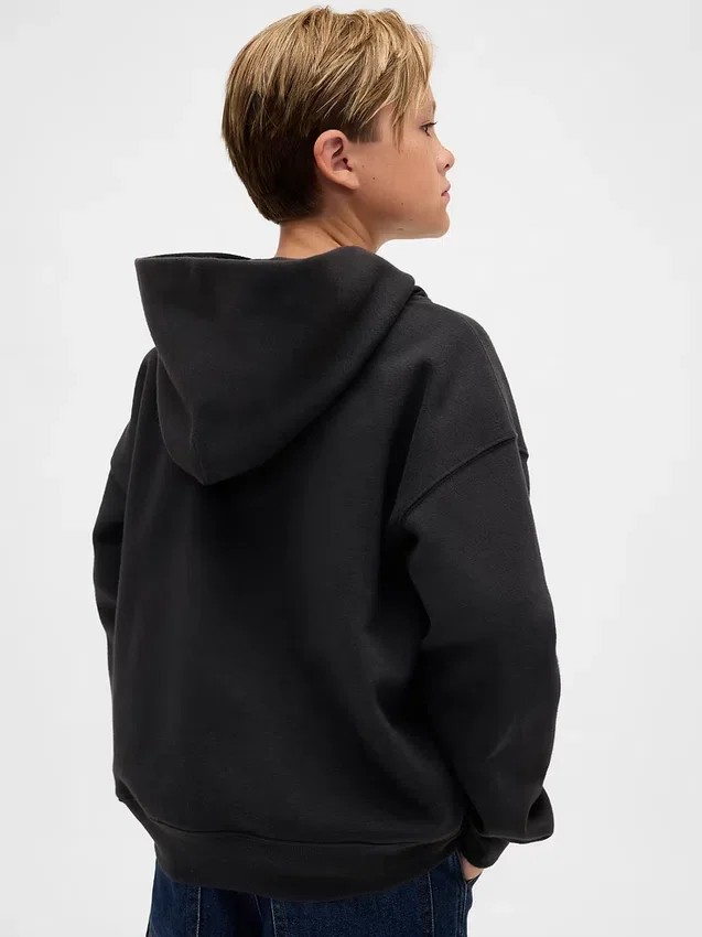 Stranger Things barn-hoodie i Vintagesoft med tryck