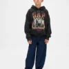 Stranger Things barn-hoodie i Vintagesoft med tryck