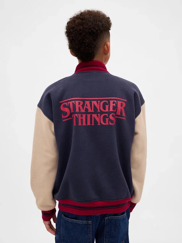 Stranger Things barn-sweatshirt i Vintagesoft-material