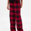 Stranger Things barnpyjamasbyxor i återvunnen flanell
