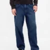 Stranger Things extra baggy jeans för vuxna med flanellfoder