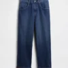 Stranger Things extra baggy jeans för vuxna med flanellfoder