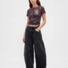 Stranger Things T-shirt i ekologisk bomull, Vintagesoft, kort modell