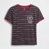 Stranger Things T-shirt i ekologisk bomull, Vintagesoft, kort modell