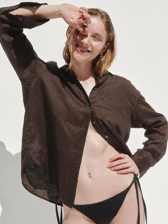 Stringbikinunderdelarna