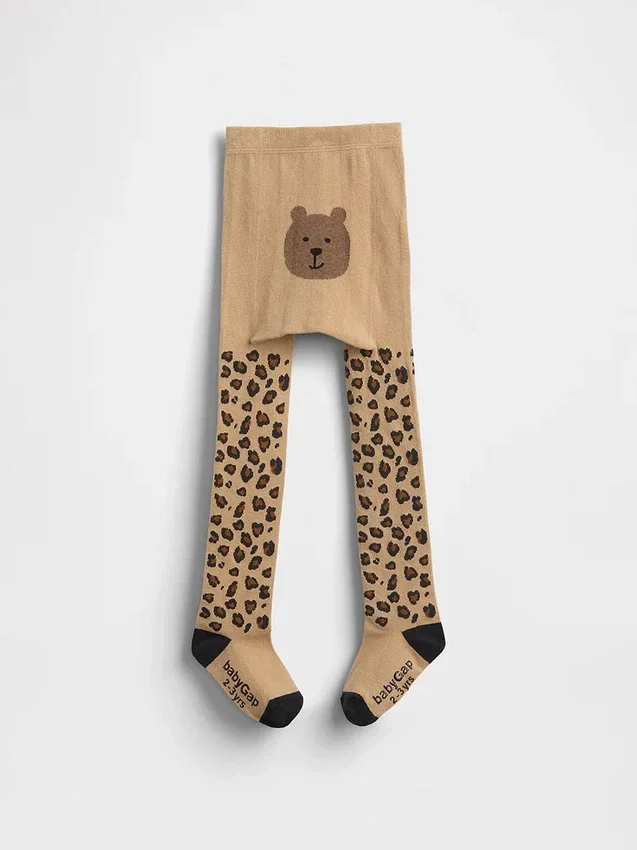 Strumpbyxor med leopardmönster för Baby & Småbarn