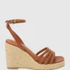 Sunnie-sandalen med kilklack