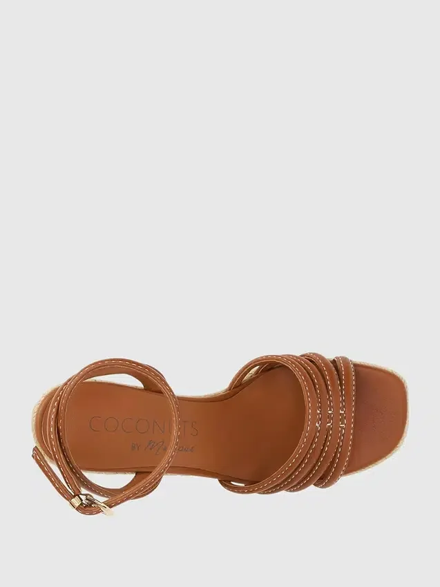 Sunnie-sandalen med kilklack