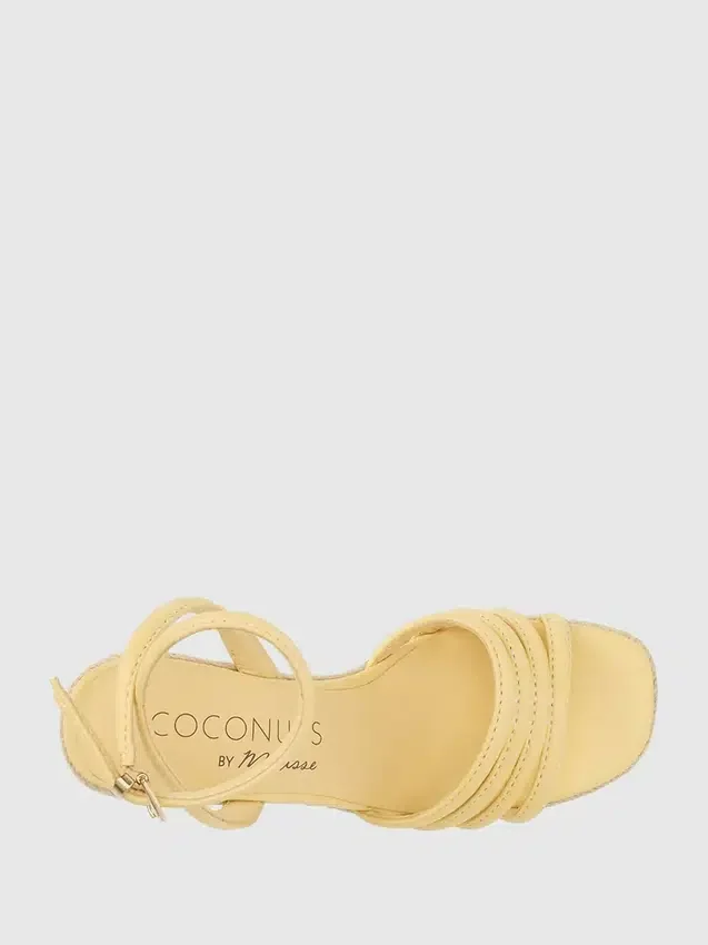 Sunnie-sandalen med kilklack