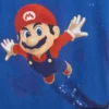 Super Mario-T-shirt med tryck i avslappnad passform för barn